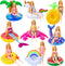 UNICORN ELEMENT 9 Pcs Cute 11.5 Inch Girl Doll Swim Accessories Set for Pool Toys