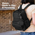 Backpack Packs, 12L KeaBabies Diaper Bag - Small Multifunctional Travel Diaper Back Maternity Baby Changing Bags