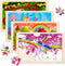 Sticeard Wooden Puzzles for Kids Ages 4-6,Unicorn Princess Mermaid Fairy Kid Puzzles,24pcs Puzzles