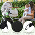 3 Pack Set 135 Counts Dingion Diaper Bag Dispenser Diaper Trash Dispenser with Baby Disposal Trash Bags with Hook