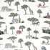 Hudson Baby Unisex Baby Cotton Fitted Crib Sheet, Going On Safari, One Size by Hudson Baby