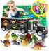 12 37 Set MOBIUS Toys Dinosaur Truck Carrier Large Transport Truck with Realistic Dino Figures for Kids Ages Durable
