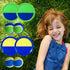 Catch Ball Game for Kids, Beach Toys Backyard Toss and Catch Games, Upgraded Sticky Balls for Family Outside Fun