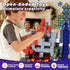 200 3+ Magnetic Blocks PCS, Magnetic Building Blocks, Magnet Blocks, Stacking Magnetic Cubes, Sensory School STEM Toys