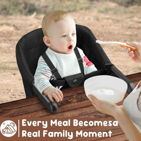 (6-36 Hook-On High Chair for Babies Toddlers Months),Portable High Chair for Chairs at Table, Attach to Fast Table