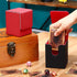 6 Pack Leather Deck Card Boxes - Magnetic Playing Card Storage Box for 100+ Cards Compatible with MTG TCG