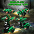 2.4Ghz 360 4-7 8-12 Kroyedfuw Dinosaur Transform Rc Cars, Remote Control Car Transforming Robot with Flashing Light