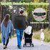 V2,MINU V3, Backpack YOREPEK Padded Stroller Bag for Airplane Travel Fits for UPPAbaby MINU,MINU Gate Check Stroller