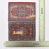 1/12 3 12 6 3.8 (2pcs iLAND Miniature Dollhouse Accessories Victorian of Carpet for Dollhouse Furniture on Scale