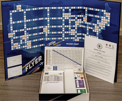 Frequent Flyer Game: Family Board Game | Strategy for Ages 8 and up | Fun for 2-4 Players