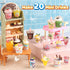 20 8-12, PCS Miniature Drink Marker Kit, Miniature Food Toys, Kitchen Pretend Food DIY Crafts Kits for Kids Ages Girls