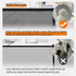 6 (120'' 30'') NWK Magic Dog Gate for Stairs Pet Gate for The House Providing a Safe Enclosure for Pets to Play