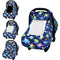 Baby Car Seat Cover, Windproof Carseat Cover for Infant Boys, Infant Breathable