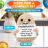 3.14" 2.36" Crochet Potato Potato Stuffed Animal x with Yarn Texture, Includes Mini Card for Encouragement Small Cute