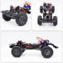 1.0 Tires, 60 * 22mm Soft Rubber Crawler Wheel Tires with Foam Inserts for 1/18 TRX4M 1/24 RC Crawler