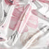 Sweet Jojo Designs Satin Fitted Baby Crib Sheets (Pink/Grey Boho Floral) for Girls, Infant, Nursery, Toddler Room