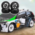 4pcs 25x11MM RC 1:28 Drift Tires, Black Mesh Wheel Hub Replacement for WL 1/28 K969 K989 P929 Upgrade Parts