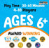 Kids Create Absurdity Fun Card-Game for Kids - A Fun Fill in The Blank Card Game for Boys-Girls Kids Ages 6-12 Years Old. Award-Winning- Perfect for Family Game Nights-Gift Giving