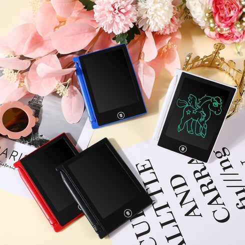 32 Pieces Mini LCD Writing Tablet 4.5 Inch Educational Toys, Erasable Drawing Pad for Preschool Art Learning