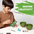 Prextex Build & Paint Your Own Dino Kit, 1 Pack - Collectible Dinosaur Toy, Arts & Crafts for Kids Ages 6-8