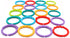 24 Pack Colorful Baby Teether Rings Links Toys for Rattle Strollers Car Seat Travel - Suitable for Baby, Infant,