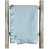 34 47 inches Bamboo Rayon Soft Light Blue Toddler Security Blanket - Thermal Sky Blue Baby Blanket with Satin Edging