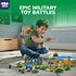 Playset- Playset 4-12 TOY Life Army Men Army Men Action Figures, Toy Soldiers for Boys, Plastic Green Army Men