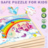 3 4 5 4 Pack 24 Wooden Princess Puzzles for Kids Age Year Old, Pcs Montessori Toddler Jigsaw Puzzles for Girl boy
