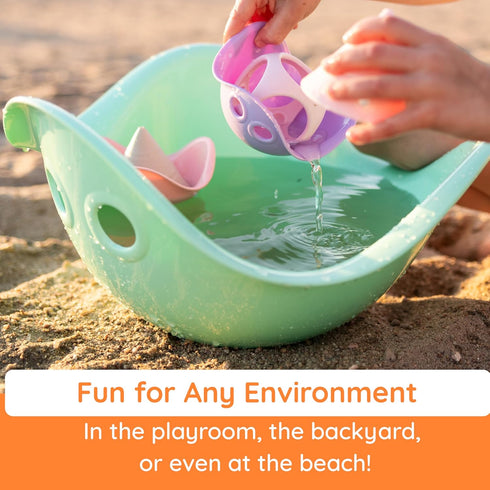 Bilibo by MOLUK - Mint Turtle Shell Toy for Creative Play