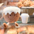 7-Inch MON AMI Cinnamon Bun Food Plush Toy for Boys & Girls | Soft Cinnamon Roll Stuffed Toy | Bakery Playtime