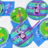 64Pcs Video Games Llama Party Tableware Supplies Including 32 Pcs Plates, 16 Pcs Forks and 16 Pcs Napkins, Video Games Theme Party Birthday Decorations