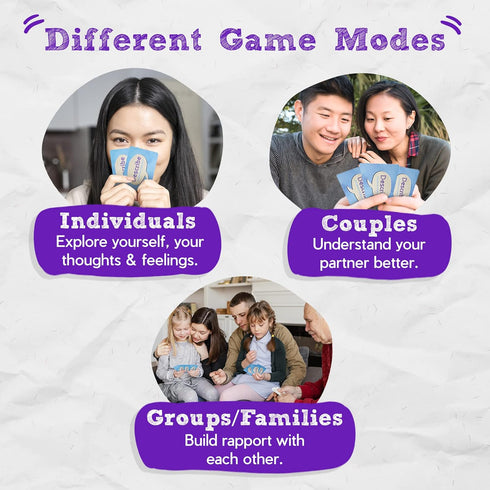 Describe Cards - Deck Two, Expansion 56 Conversation Cards for Families, Therapy, School and More