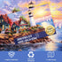 500 Piece Puzzle for Adults, Lighthouse, Recycled Cardboard Jigsaw Puzzles, Family Activity, Gift Idea 20.5X15 inches