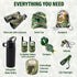 Outdoor Adventure Kit for Kids, Premium Camouflage Camping Gear with Walkie-Talkies, 10 in 1 Explorer Gear Set