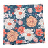 Set Cozy 4) Vibrant Floral Print Newborn Swaddle Blanket with Hat and Headband, and Breathable, for Boys and Girls