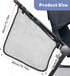 Thinp Stroller Sling Side Bag, Universal Stroller Organizer Cargo Net Strollers Caddy Mesh Storage Bag Strollers