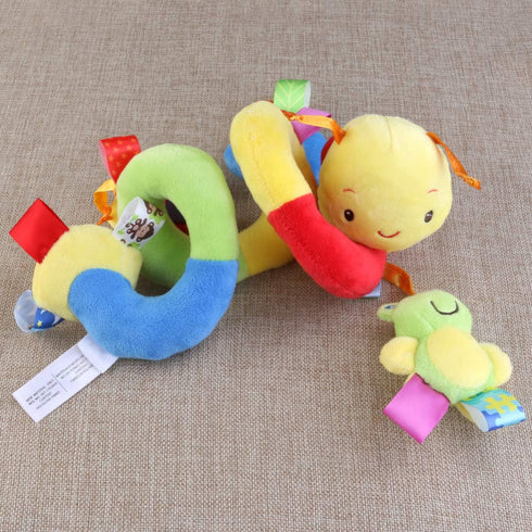 Uonlytech Baby Crib Hanging Rattles Toys, Carseat Toys Hanging Rattles Spiral Stroller Crib Cot Toy Spiral Toy Pram