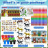 72 Cinrobiye Pcs Horse Party Favors Coloring Book Bulk, Farmhouse Pony Birthday Supplies, Western Cowboy Party Games