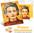 Marie Curie Jigsaw Puzzle - 500 Puzzle Pieces, Chemistry Puzzles as Science Gifts for Kids & Adults