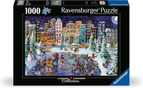 Ravensburger Canadian Collection: Canada City Lights 1000 Piece Jigsaw Puzzle for Adults - 12000828 - Handcrafted Tooling, Made in Germany, Every Piece Fits Together Perfectly