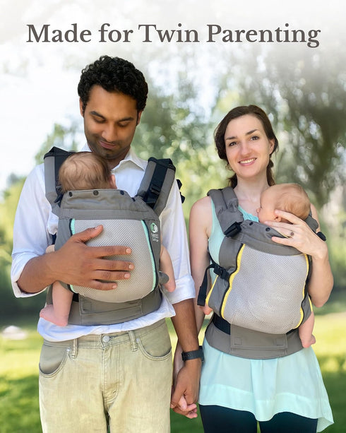 TwinGo 7 lbs Pack Infant Insert for Newborn Carrier - Baby Carrier Accessories for Front Carry - Soft Foam Cushion
