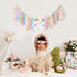 LINLULU 1st Wild flower High Chair Banner - Girls WildOne Birthday Decoration, Floral Theme Highchair Banner, Our