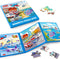 SYNARRY Air Land Water Transport Magnetic Puzzles for Toddlers 2-4, 20 Pieces Travel Puzzles for Kids Ages 4-6