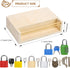 8 3 4 5 Set, 3-6 Woodtoe PCS Montessori Lock and Key Toy, Montessori Toys for Toddlers Year Old, Kids Tool Montessori