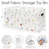 Sweet Jojo Designs Boho Floral Garden Flower Girl Collapsible Toy Storage Box Chest Organizer with Lid Baby Nursery Kid