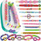 Friendship Bracelet Making Kit for Girls Ages 7-12 - DIY Arts and Crafts String Maker, Best Gift Ideas