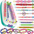 Friendship Bracelet Making Kit for Girls Ages 7-12 - DIY Arts and Crafts String Maker, Best Gift Ideas