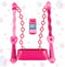 Sunny Days Entertainment Pink Princess Bubble Wand Kit, Outdoor Toy for Kids with Bubble Solution