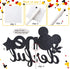 Glitter Mouse Theme Onederful First Birthday Cake Topper - Mouse One Birthday Party Supplies Decor