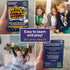 QUOKKA History Trivia Family Game, Card Board Game for Kids Ages 8-12 & Adults, Fun Learning Quiz